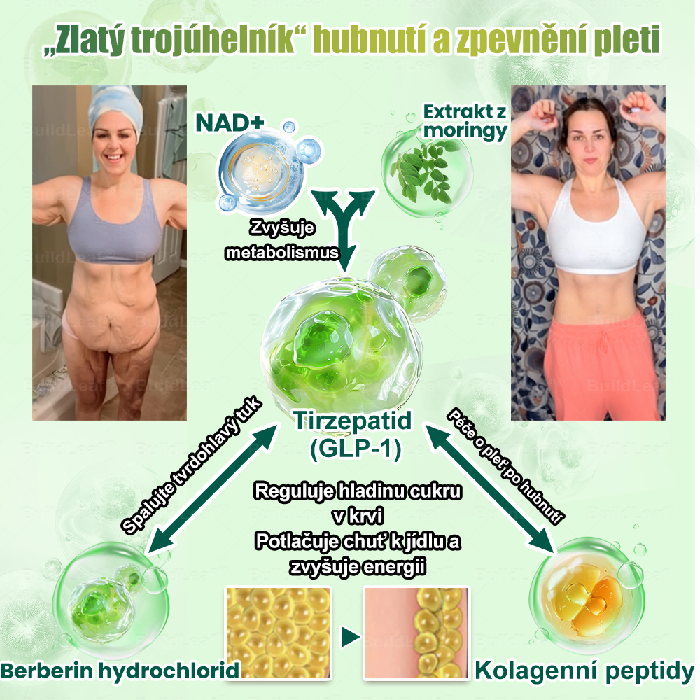 🌿DOOEKA® GLP-1 8 v 1 Fit & Vital perorální roztok – jednou denně, viditelné změny za 7 dní / při obezitě, kardiovaskulárním zdraví, cukrovce, spánkové apnoi, zdraví střev, kloubních potížích a mnoha dalších stavech