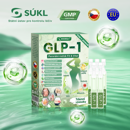👨‍⚕️ ✅  DOOEKA® GLP-1 8 v 1 Fit & Vital perorální roztok – jednou denně, viditelné změny za 7 dní / při obezitě, kardiovaskulárním zdraví, cukrovce, spánkové apnoi, zdraví střev, kloubních potížích a mnoha dalších stavech
