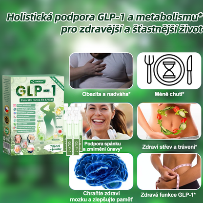 👨‍⚕️ ✅  DOOEKA® GLP-1 8 v 1 Fit & Vital perorální roztok – jednou denně, viditelné změny za 7 dní / při obezitě, kardiovaskulárním zdraví, cukrovce, spánkové apnoi, zdraví střev, kloubních potížích a mnoha dalších stavech