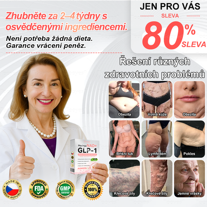 🎁 Tooyes® GLP-1 Vysoce koncentrované tekuté perly – s obsahem NAD+, Moringa, HCA (Hubnutí, Anti-aging, Podpora střev a imunitního systému, Rovnováha hladiny cukru v krvi, Zdraví srdce a mozku) 🎁