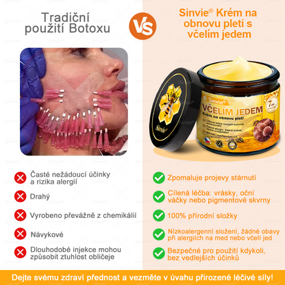 ✨ ✨ Doporučení dermatologa 🐝 Sinvie® Krém na obnovu pleti s včelím jedem 🔥 Český vývoj, výroba a dodávka v České republice