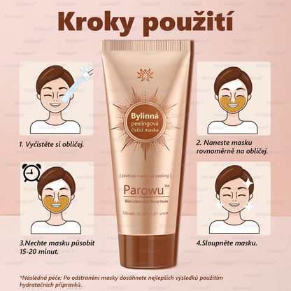🎁 Parowu™ Bělící a Odstraňující Skvrny Maska -🍀 🎁